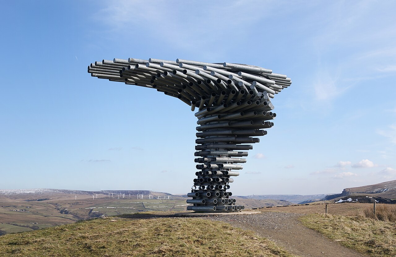 The Singing Ringing Tree above Burnley